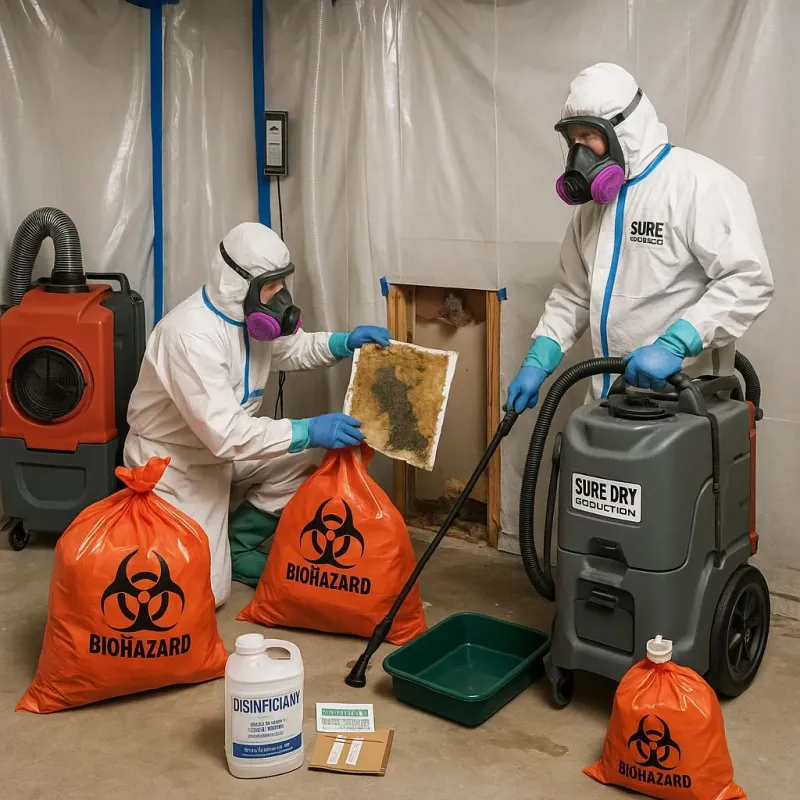 Contaminated Water Handling Protocols process in Morgan Park, IL